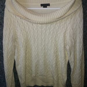 Covington Women's Off-White Cowl Neck Sweater